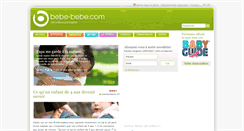 Desktop Screenshot of bebe-bebe.com